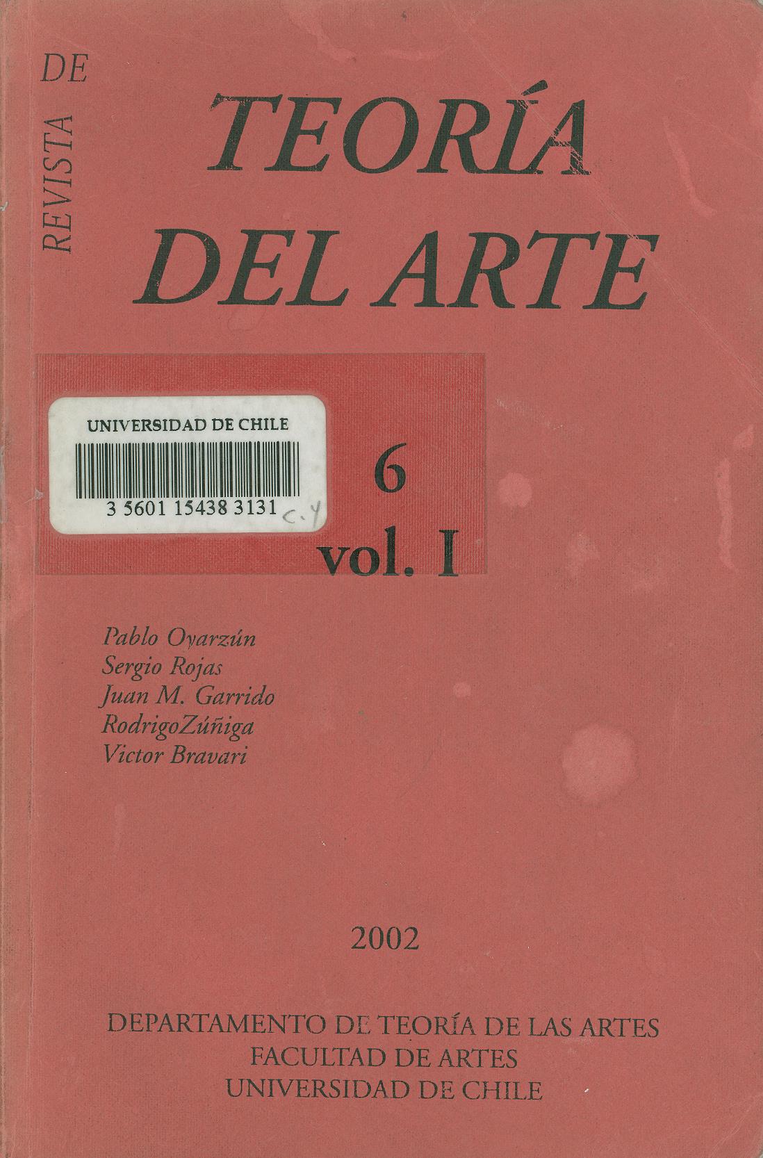 							View Vol. 1 No. 6 (2002): junio
						