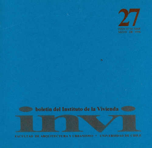 												Ver Vol. 11 Núm. 27 (1996)
											
