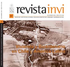 							View Vol. 24 No. 67 (2009): Housing and the Two-Hundredth Anniversary of Chile and Latin America
						