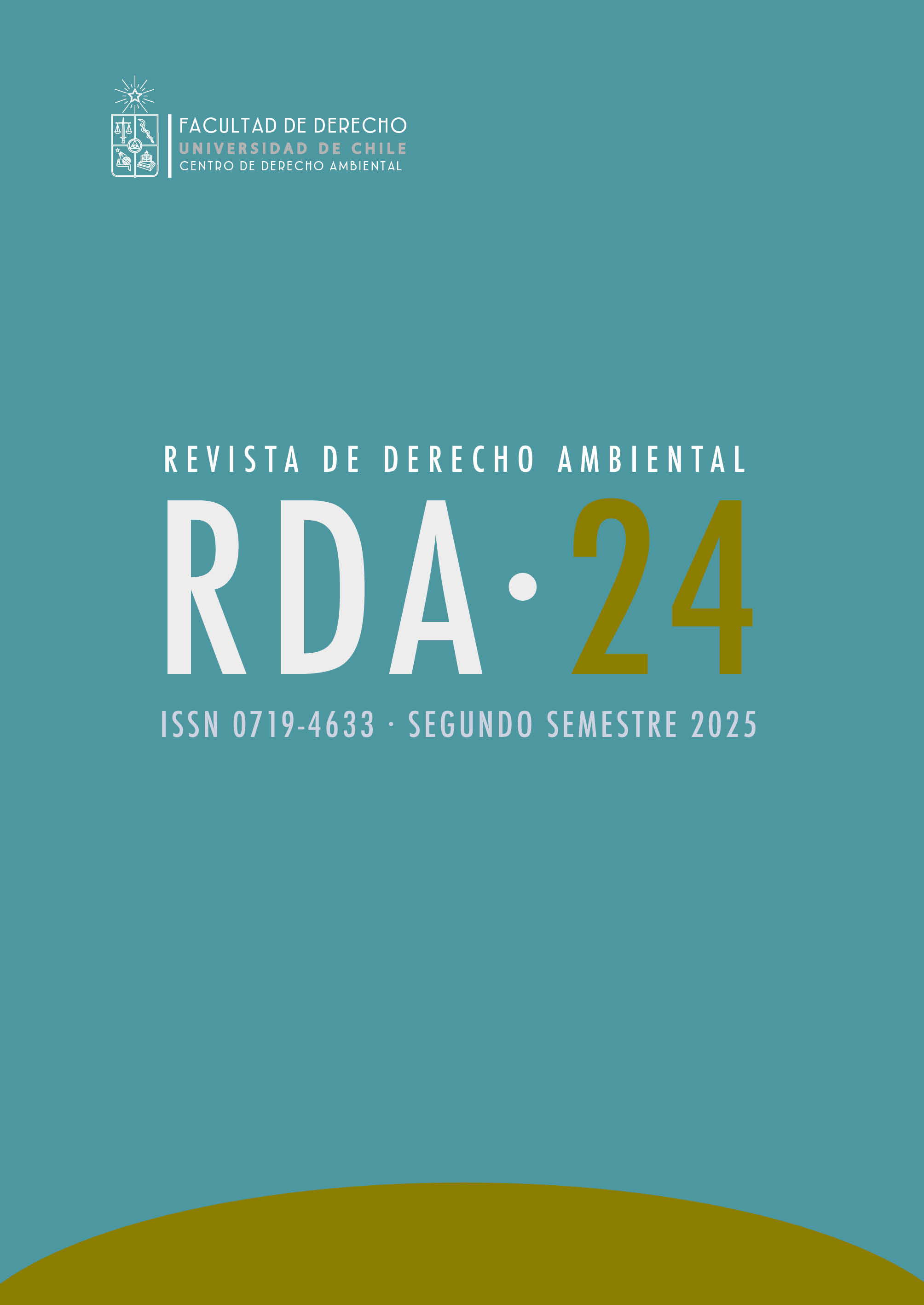 							Ver Vol. 2 Núm. 24 (2025): Revista de Derecho Ambiental
						